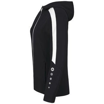 JAKO Kapuzenjacke Power Damen (schwarz)