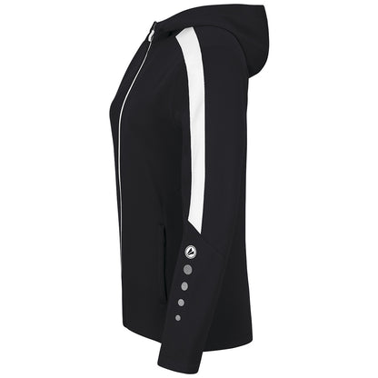 JAKO Kapuzenjacke Power Damen (schwarz)