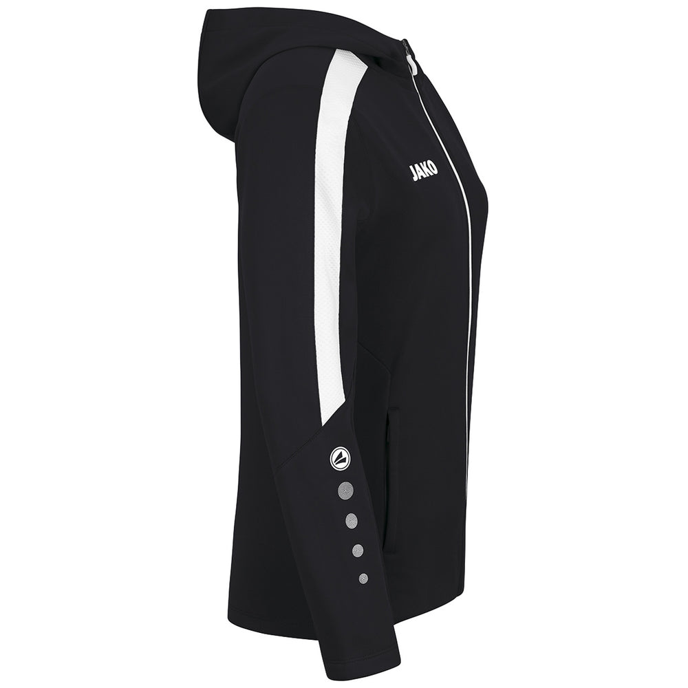 JAKO Kapuzenjacke Power Damen (schwarz)