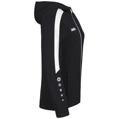 JAKO Kapuzenjacke Power Damen (schwarz)