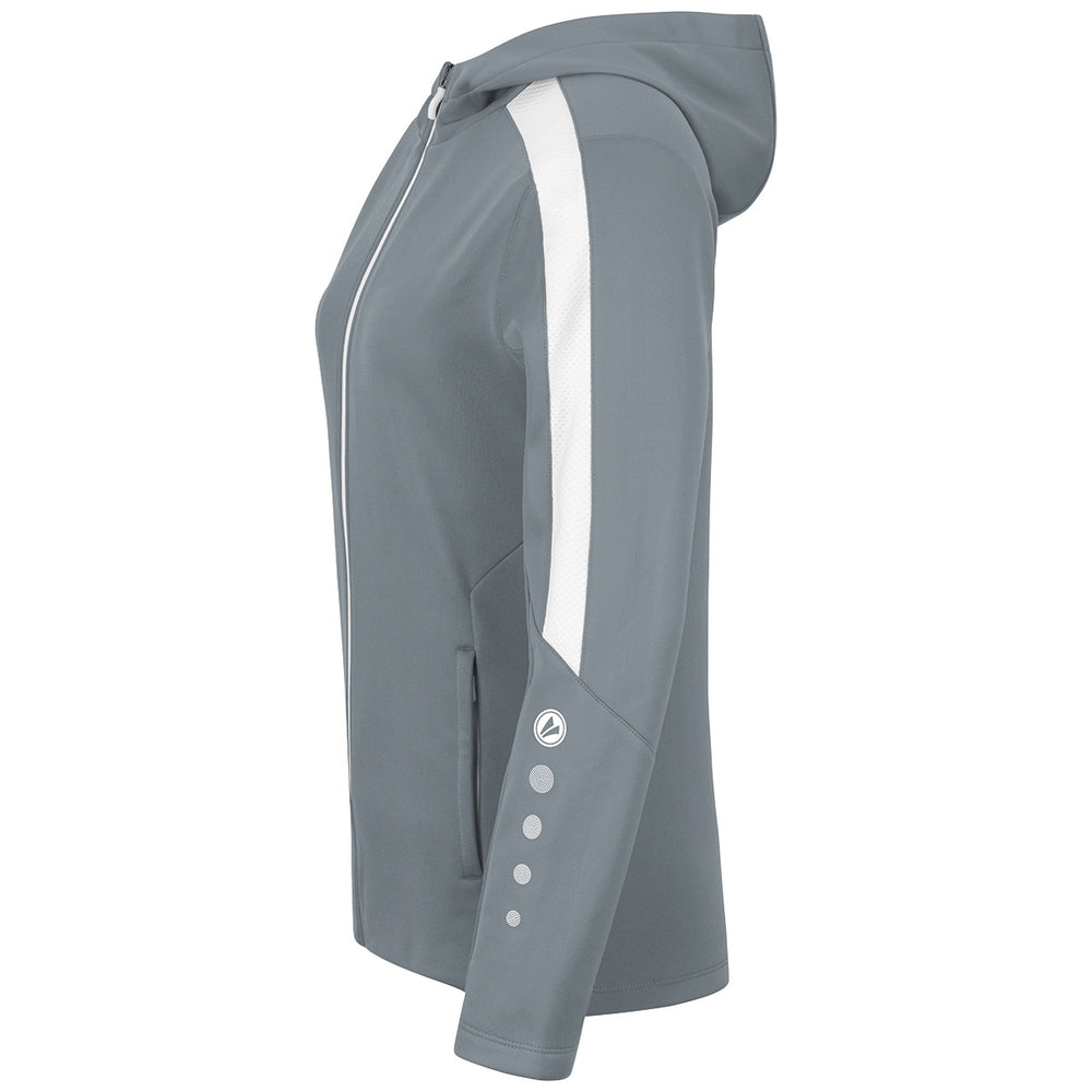 JAKO Kapuzenjacke Power Damen (steingrau)