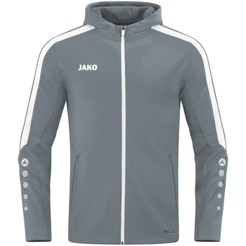JAKO Kapuzenjacke Power Kinder Grau