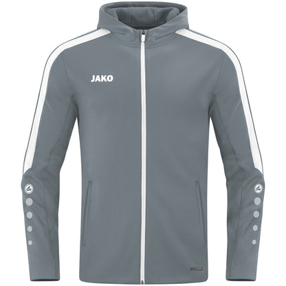 JAKO Kapuzenjacke Power (steingrau)