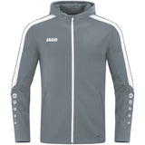 JAKO Kapuzenjacke Power Damen Grau