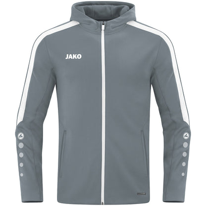 JAKO Kapuzenjacke Power Damen Grau