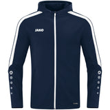 JAKO Kapuzenjacke Power Damen Blau