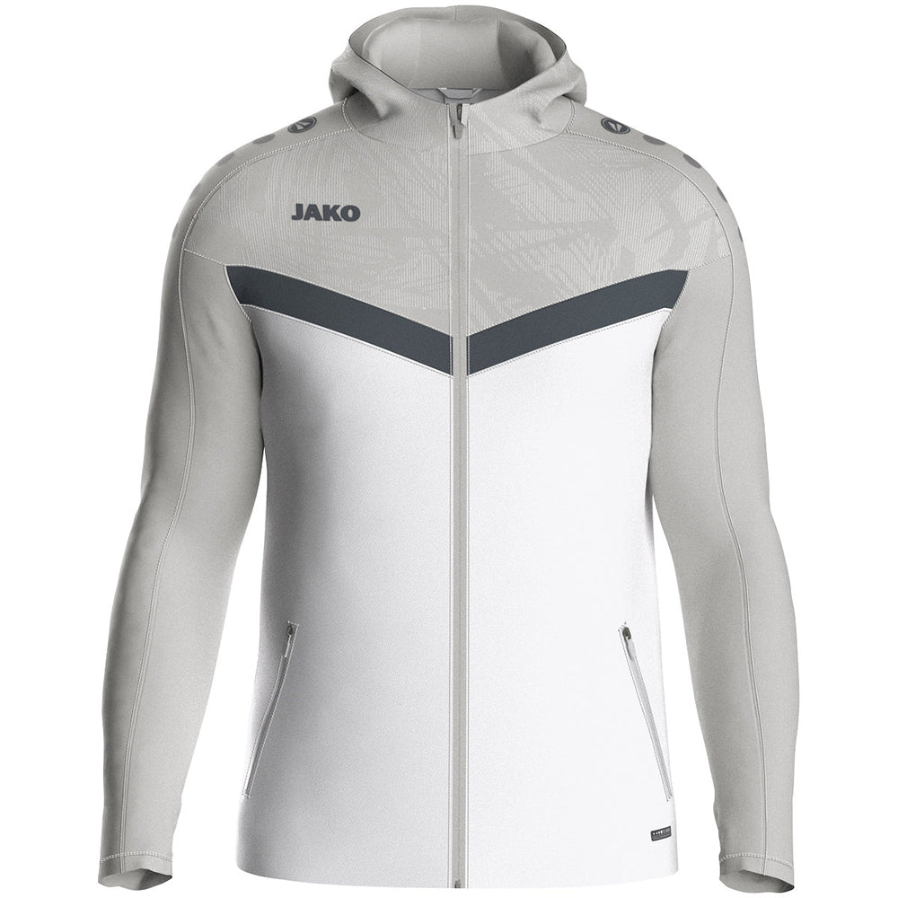 JAKO Kapuzenjacke Iconic Unisex Weiß