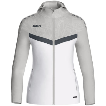 JAKO Kapuzenjacke Iconic Damen Weiß