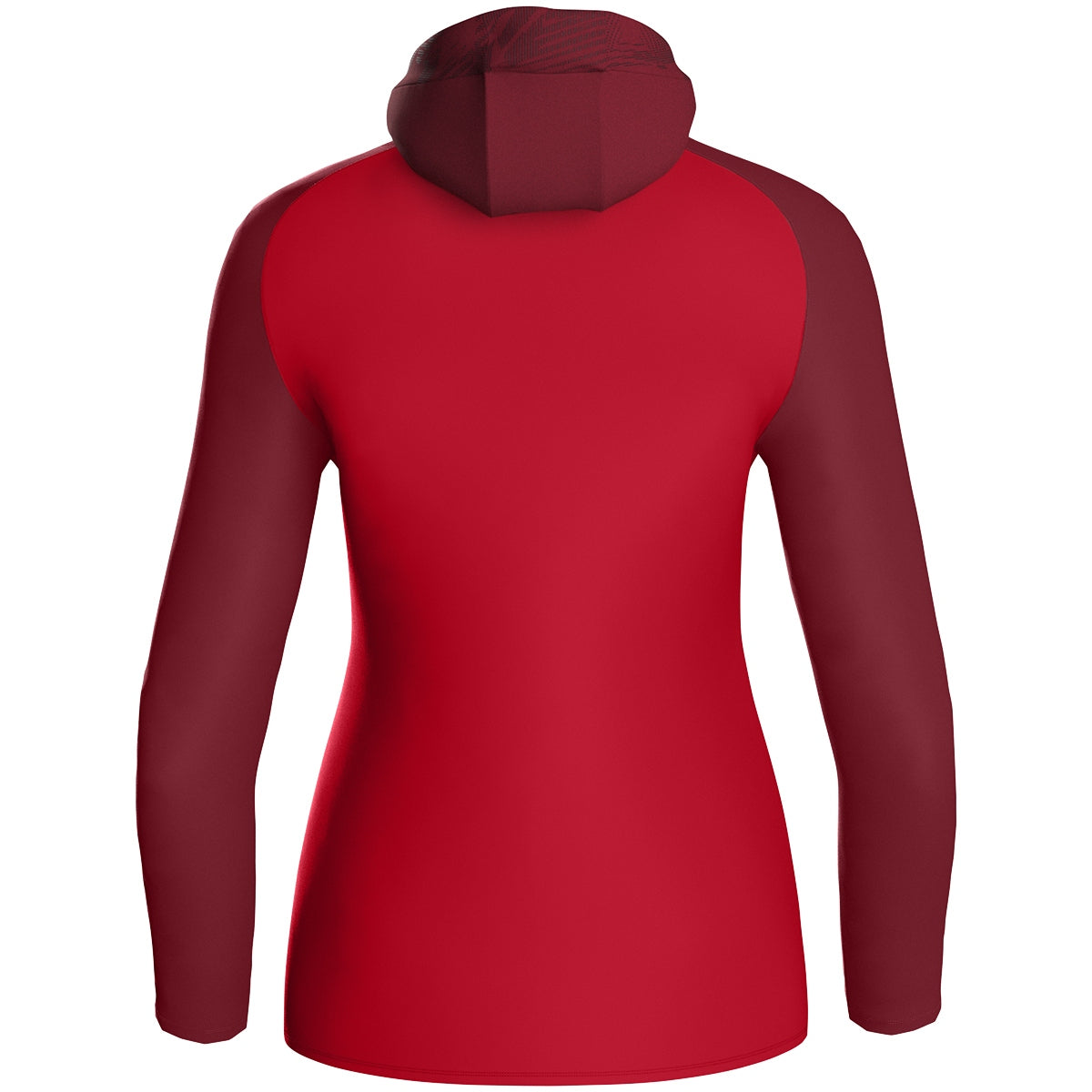 JAKO Kapuzenjacke Iconic Damen (rot/weinrot)