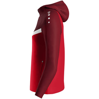 JAKO Kapuzenjacke Iconic Damen (rot/weinrot)