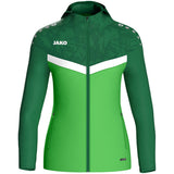 JAKO Kapuzenjacke Iconic Damen Grün