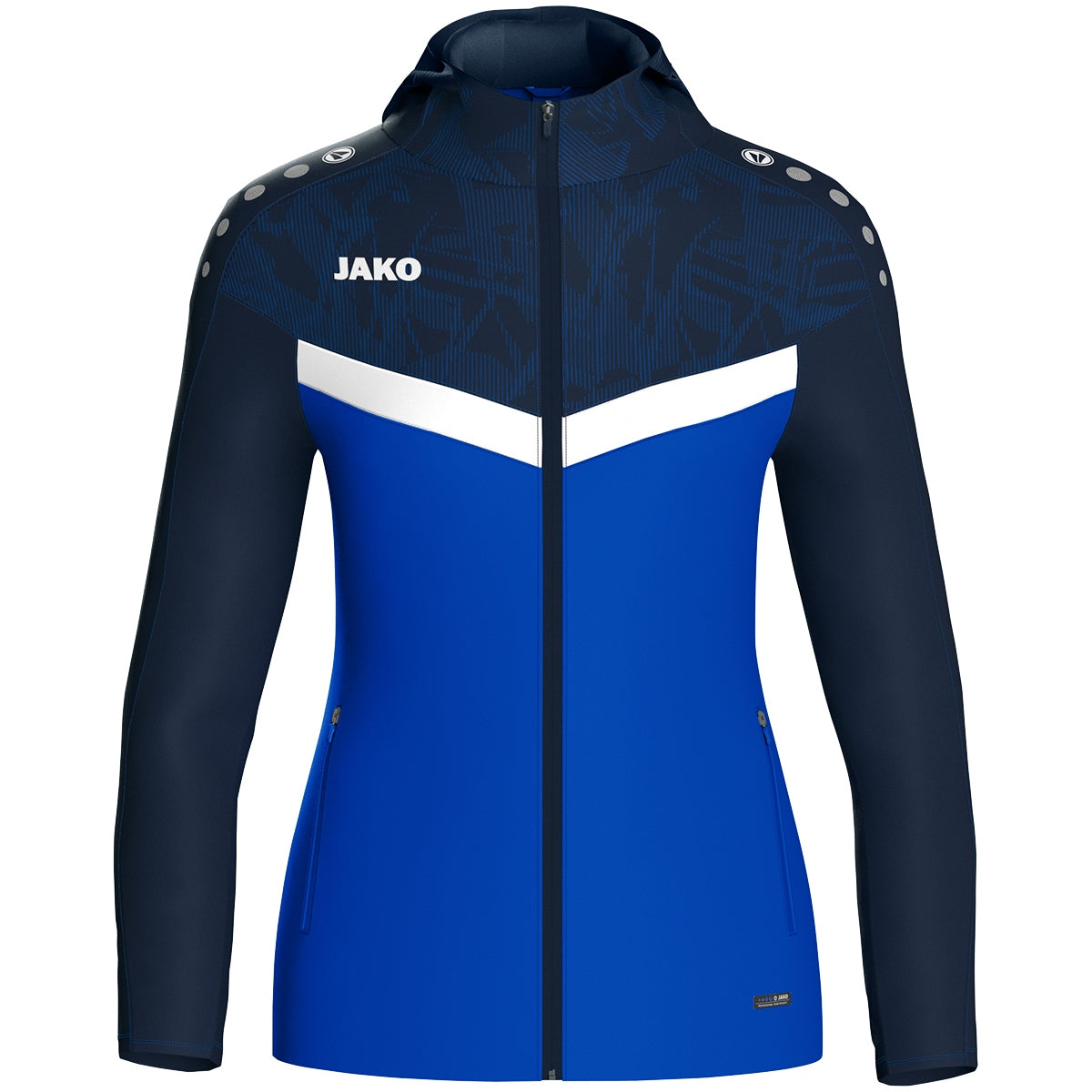 JAKO Kapuzenjacke Iconic Damen (royal/marine)