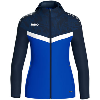 JAKO Kapuzenjacke Iconic Damen (royal/marine)