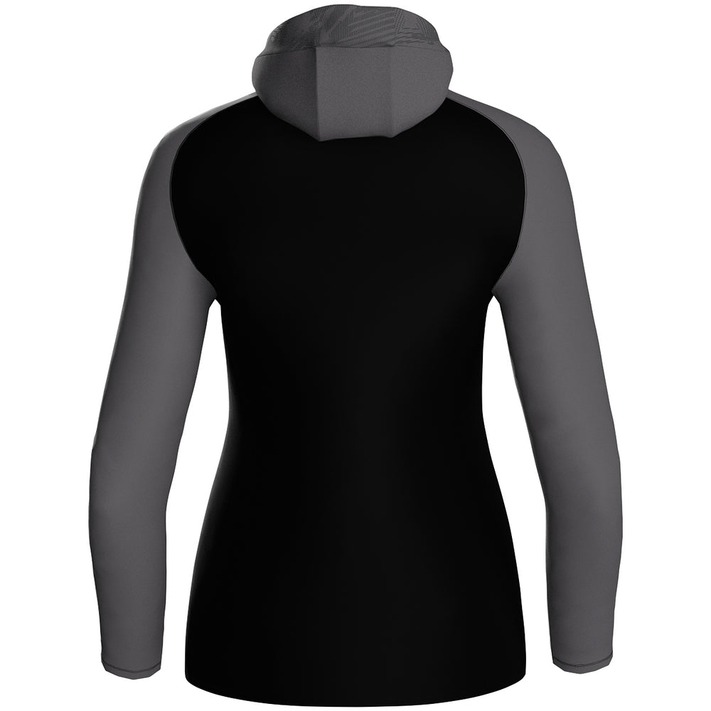 JAKO Kapuzenjacke Iconic Damen (schwarz/anthrazit)