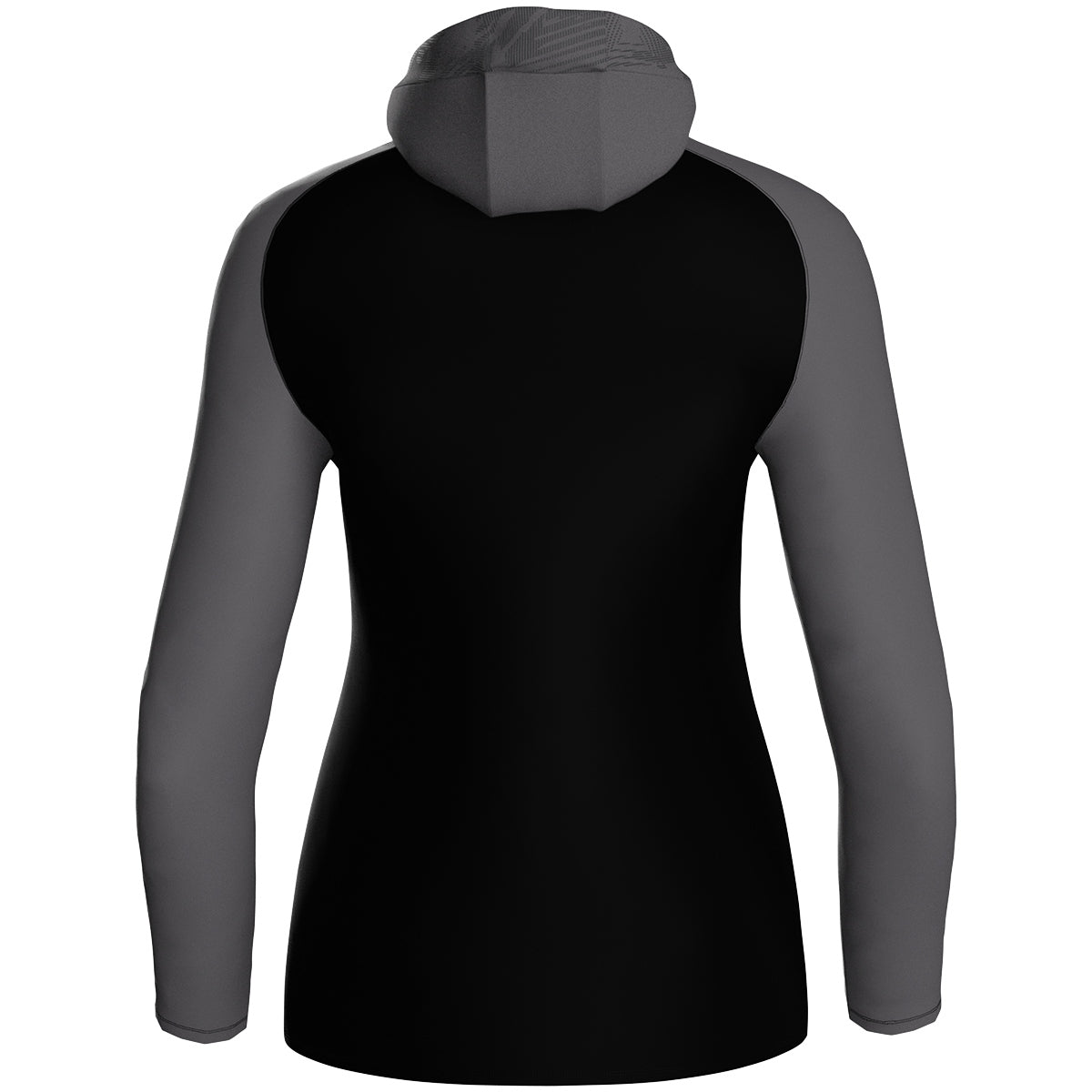 JAKO Kapuzenjacke Iconic Damen (schwarz/anthrazit)