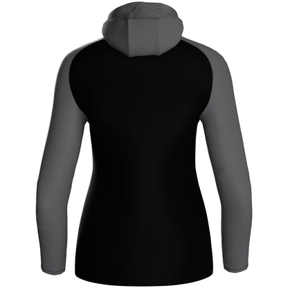 JAKO Kapuzenjacke Iconic Damen (schwarz/anthrazit)