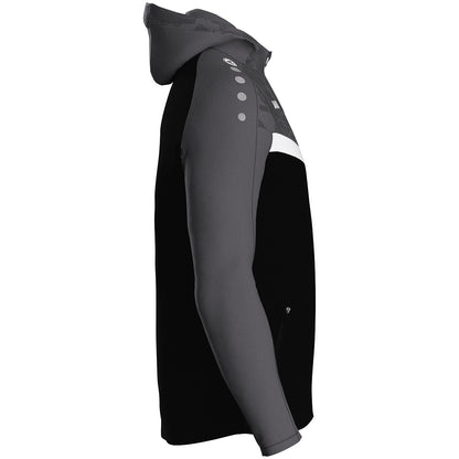 JAKO Kapuzenjacke Iconic (schwarz/anthrazit)