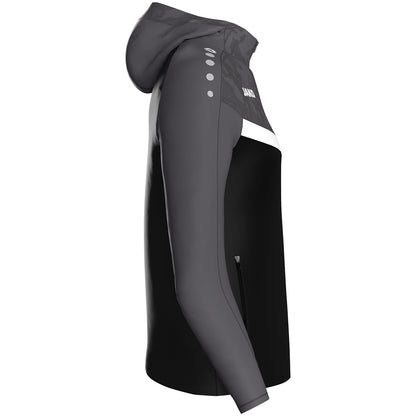 JAKO Kapuzenjacke Iconic Damen (schwarz/anthrazit)
