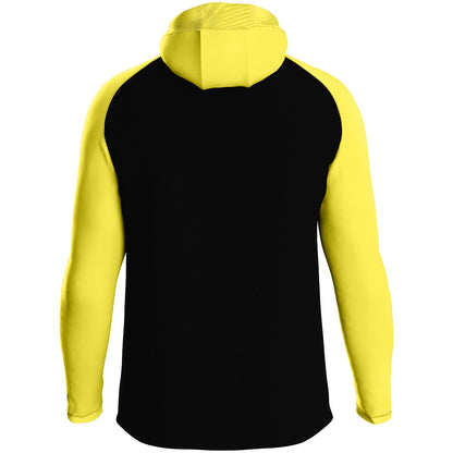 JAKO Kapuzenjacke Iconic (schwarz/soft yellow)