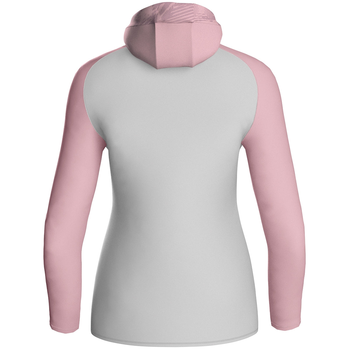 JAKO Kapuzenjacke Iconic Damen (soft grey/dusky pink/anthra light)