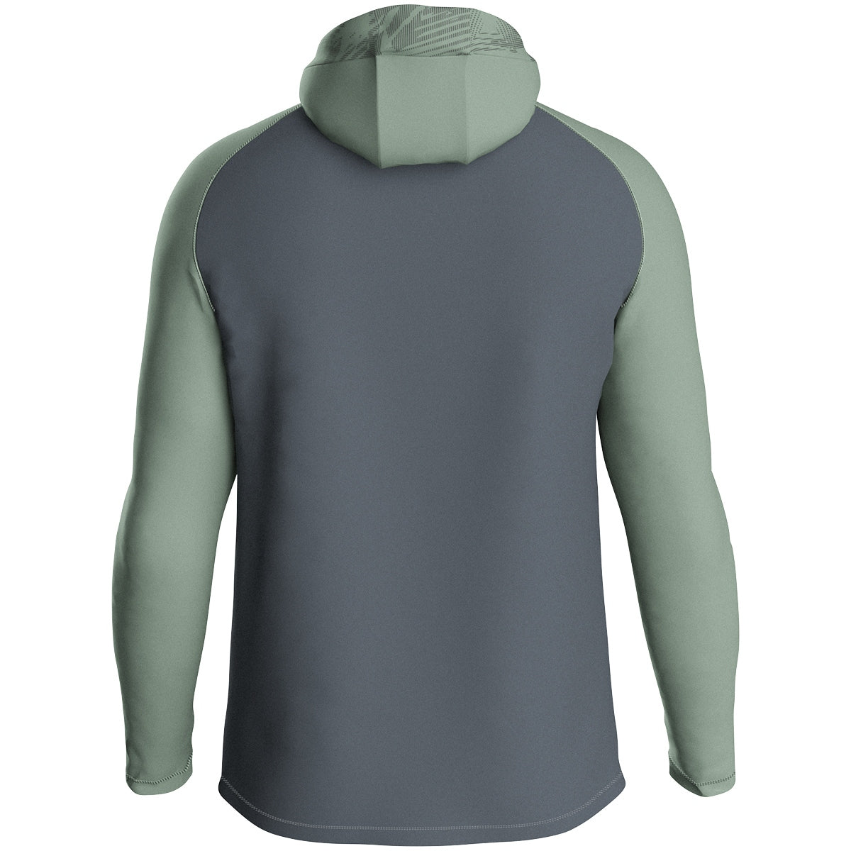 JAKO Kapuzenjacke Iconic (anthra light/mintgrün/soft grey)