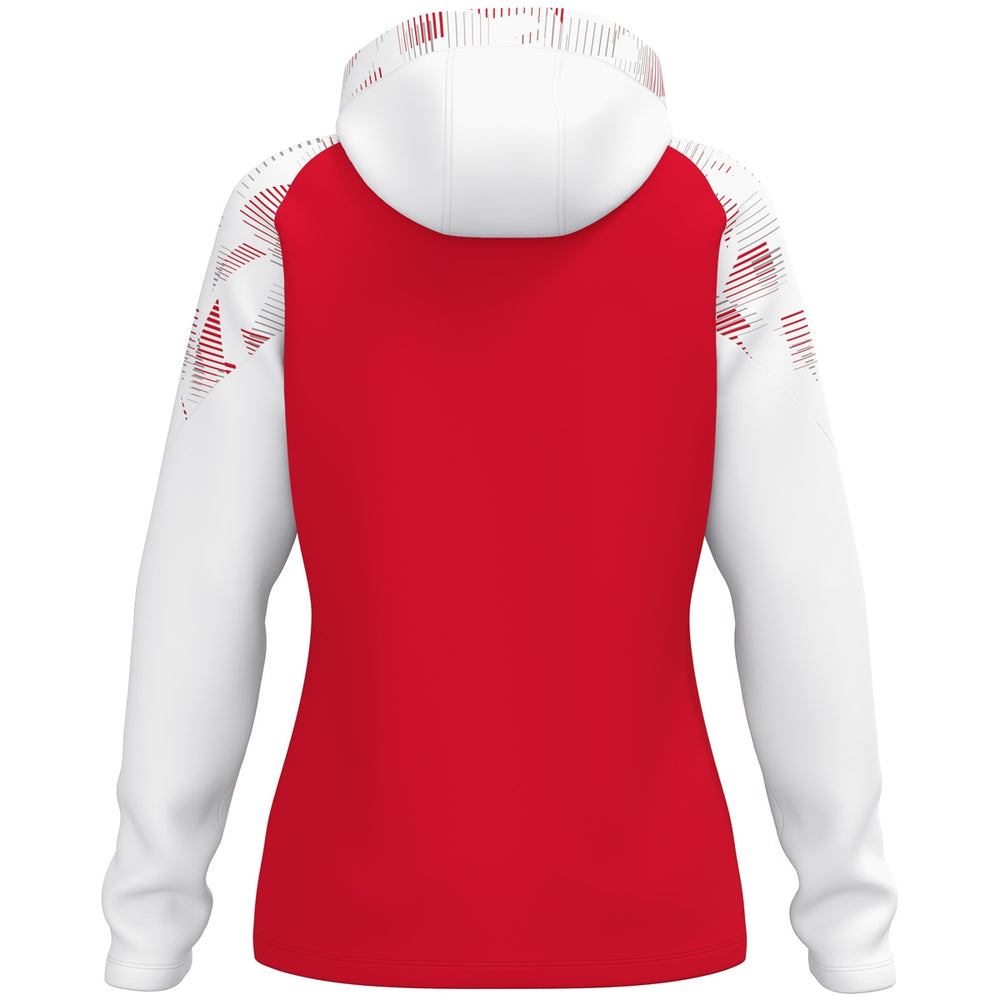 JAKO Kapuzenjacke Sonic Damen (rot/weiß)