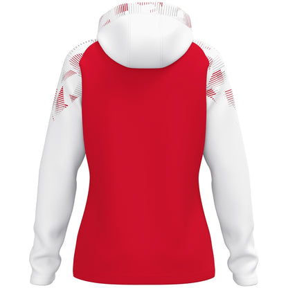 JAKO Kapuzenjacke Sonic Damen (rot/weiß)