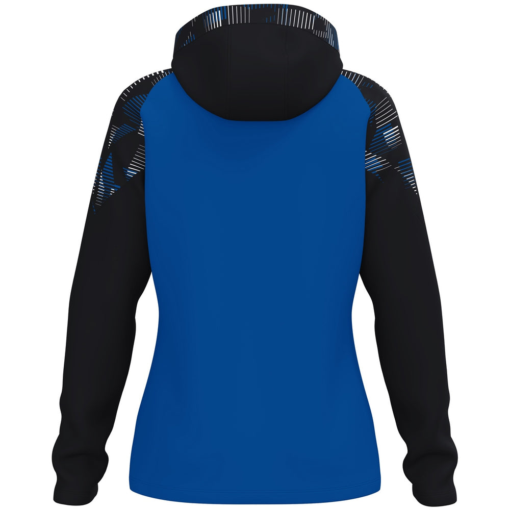 JAKO Kapuzenjacke Sonic Damen (royal/schwarz)