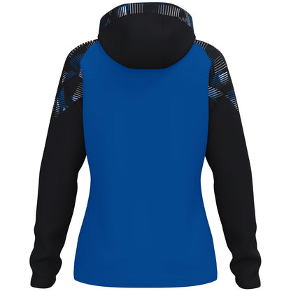 JAKO Kapuzenjacke Sonic Damen (royal/schwarz)