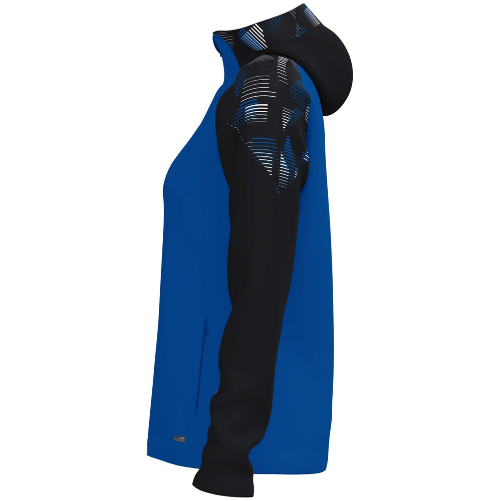 JAKO Kapuzenjacke Sonic Damen (royal/schwarz)