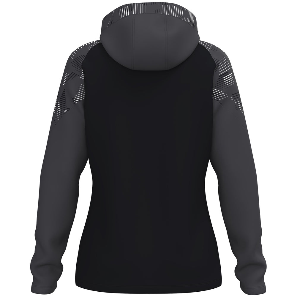 JAKO Kapuzenjacke Sonic Damen (schwarz/anthrazit)