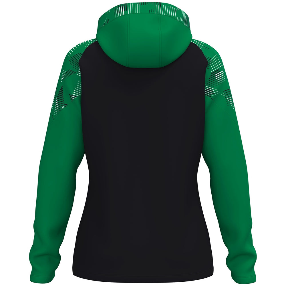 JAKO Kapuzenjacke Sonic Damen (schwarz/grün)