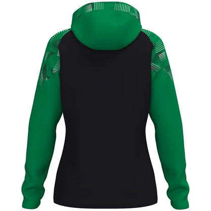 JAKO Kapuzenjacke Sonic Damen (schwarz/grün)