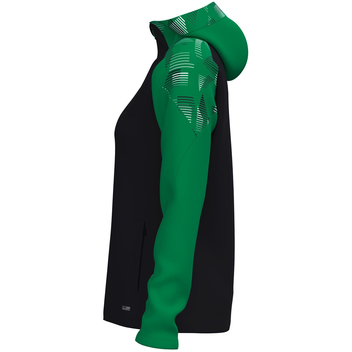 JAKO Kapuzenjacke Sonic Damen (schwarz/grün)