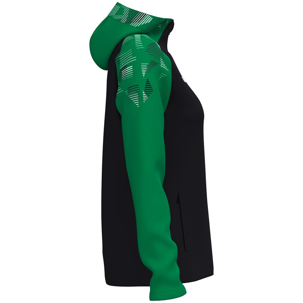 JAKO Kapuzenjacke Sonic Damen (schwarz/grün)