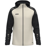 JAKO Kapuzenjacke Sonic (off white/schwarz)