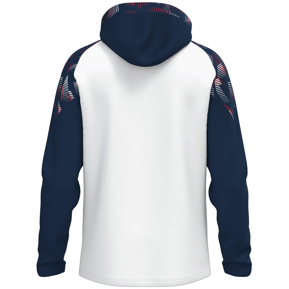 JAKO Kapuzenjacke Sonic (weiß/marine/rot)