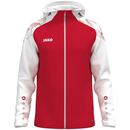 JAKO Kapuzenjacke Sonic Kind (rot/weiß)