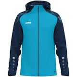 JAKO Kapuzenjacke Sonic (aqua/marine)