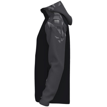 JAKO Kapuzenjacke Sonic (schwarz/anthrazit)
