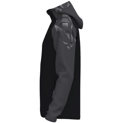 JAKO Kapuzenjacke Sonic (schwarz/anthrazit)
