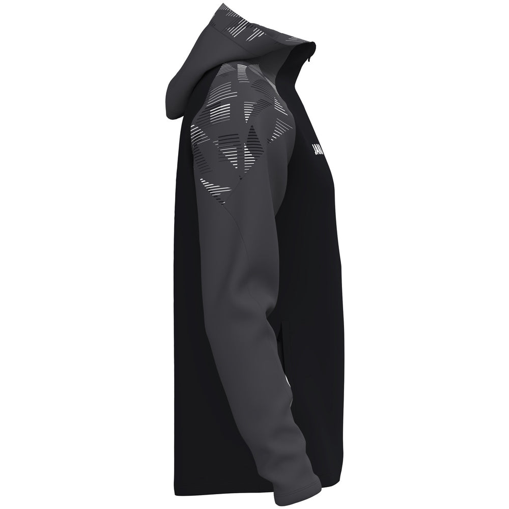 JAKO Kapuzenjacke Sonic (schwarz/anthrazit)
