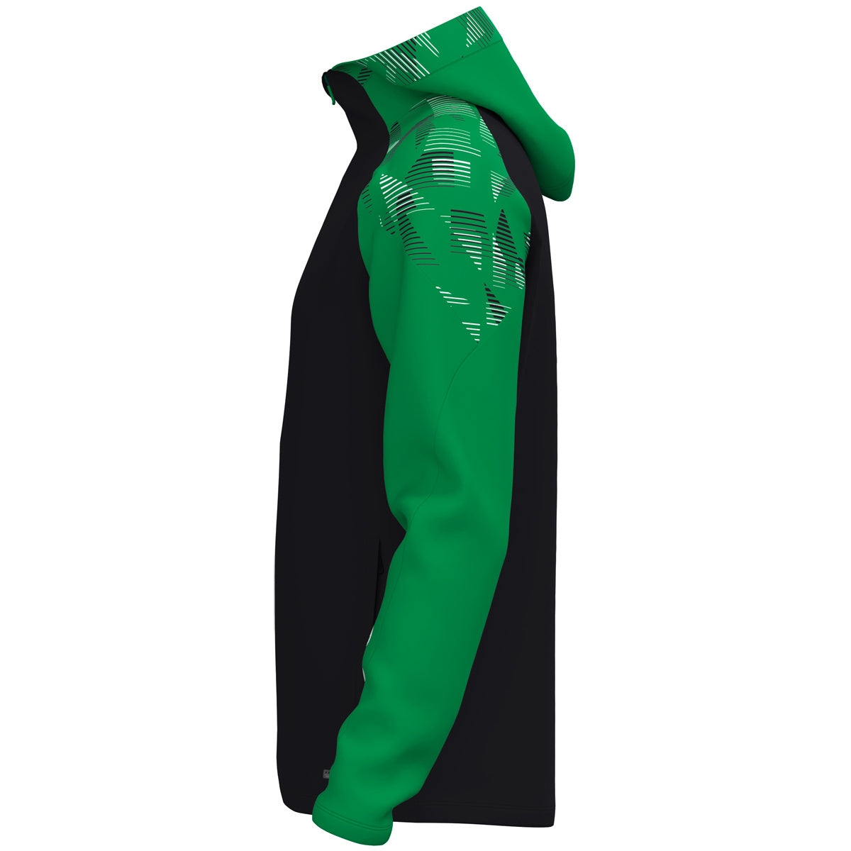 JAKO Kapuzenjacke Sonic Kind (schwarz/grün)