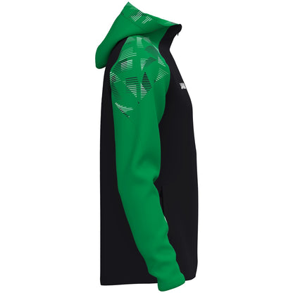 JAKO Kapuzenjacke Sonic Kind (schwarz/grün)
