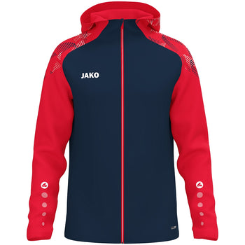 JAKO Kapuzenjacke Sonic (marine/rot)