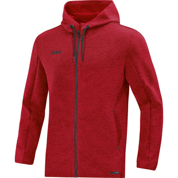 JAKO Kapuzenjacke Premium Basics Damen Rot