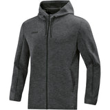 JAKO Kapuzenjacke Premium Basics Unisex Grau