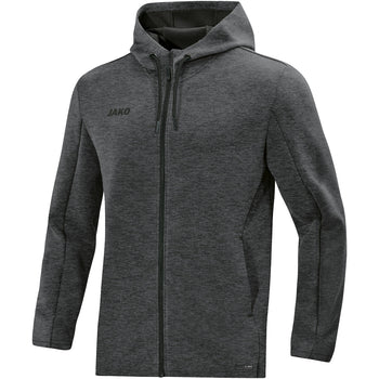 JAKO Kapuzenjacke Premium Basics Unisex Grau