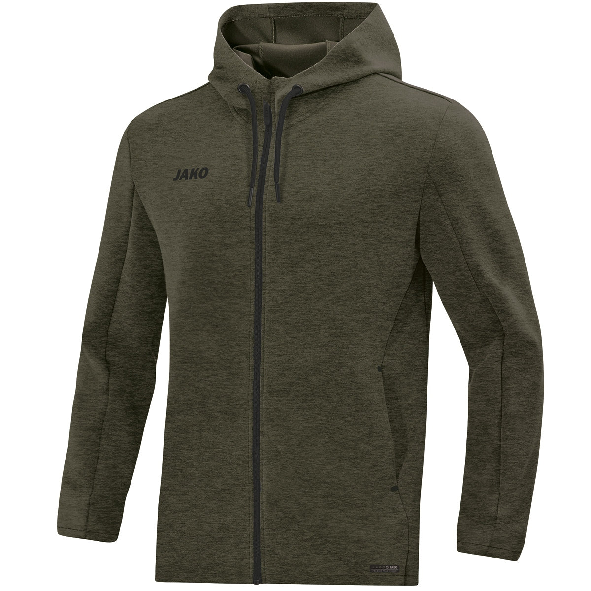 JAKO Kapuzenjacke Premium Basics Unisex Grün