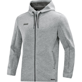 JAKO Kapuzenjacke Premium Basics Unisex Grau